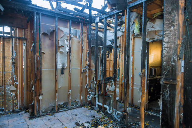 Professional Fire Damage Removal technician working in Windsor Mill, MD